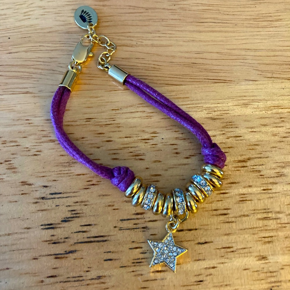 Juicy Couture Purple Friendship Bracelet